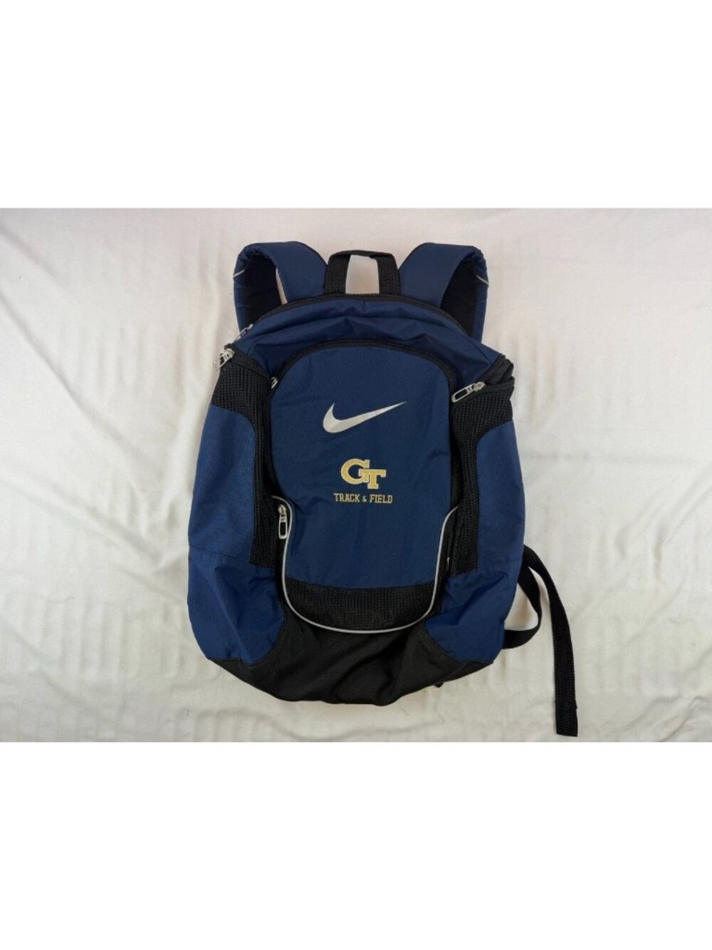 Georgia Tech Yellow Jackets Nike Track & Field Backpack Bag Navy